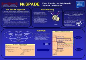 Nu SPADE The SPARK Approach The SPARK approach