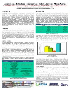 Descrio da Estrutura Financeira do Setor Lcteo de