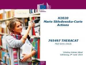 H 2020 Marie SkodowskaCurie Actions http ec europa