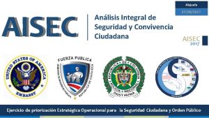 Alajuela AISEC Anlisis Integral de Seguridad y Convivencia