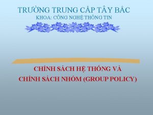 TRNG TRUNG CP T Y BC KHOA CNG