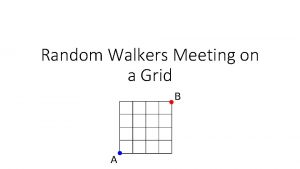 Random Walkers Meeting on a Grid Random walkers