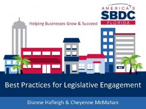 Helping Businesses Grow Succeed Best Practices for Legislative