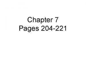 Chapter 7 Pages 204 221 Articles of Confederation