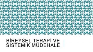 BREYSEL TERAP VE SSTEMK MDEHALE 1970 80lerde evlilik