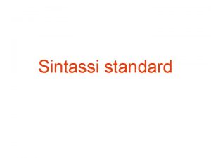 Sintassi standard Assegnare altro colore dopo animazione Entrata