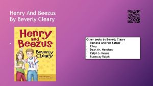 Henry And Beezus By Beverly Cleary Other books