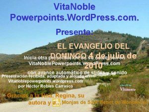 Vita Noble Powerpoints Word Press com Presenta EL