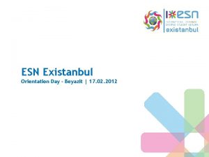 ESN Existanbul Orientation Day Beyazit 17 02 2012