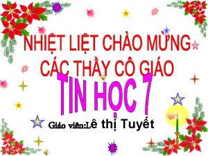 Gio vin L th Tuyt Gi s cn