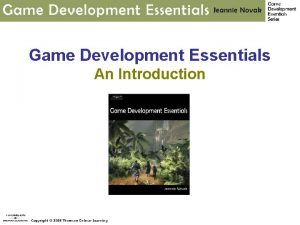 Game Development Essentials An Introduction Chapter 10 Roles