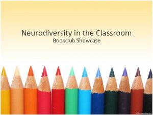 Neurodiversity in the Classroom Bookclub Showcase The Multiple