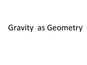 Gravity as Geometry Forces in Nature Gravitational Force
