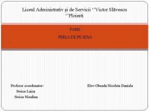 Liceul Administrativ i de Servicii Victor Slvescu Ploiesti