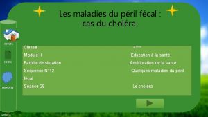 Les maladies du pril fcal cas du cholra