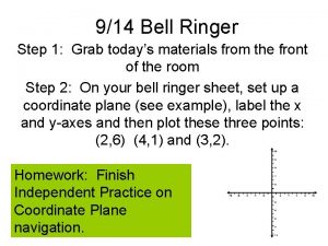 914 Bell Ringer Step 1 Grab todays materials