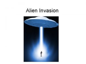 Alien Invasion Whats in a name Introduced species