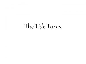 The Tide Turns Nathaniel Greene was put in