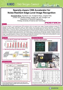 SparsityAware CNN Accelerator for NoiseResilient EdgeLevel Image Recognition