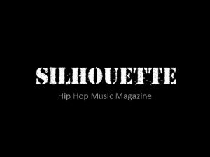 Hip Hop Music Magazine My Ideal Reader My