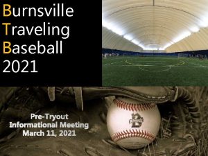 Burnsville Traveling Baseball 2021 2021 BTB Board of