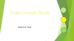 Franz Joseph Haydn Symphony No 45 Farewell o