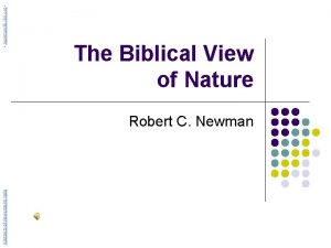 Abstracts of Powerpoint Talks newmanlib ibri org The