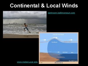 Continental Local Winds darkroom baltimoresun com www meted