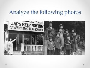 Analyze the following photos Analyze the following photos Analyze the following photos Analyze the following photos