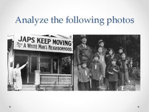 Analyze the following photos Analyze the following photos