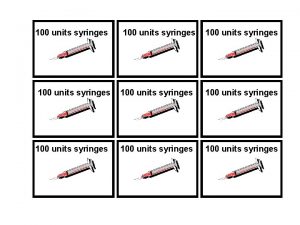 100 units syringes 100 units syringes 100 units