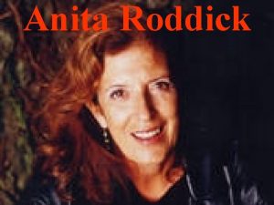 Anita Roddick About Anita Born October 23 1942