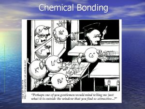 Chemical Bonding 3 Types of Bonding Ionic Bonding