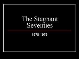 The Stagnant Seventies 1970 1979 Vietnam n n