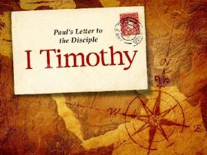 Authorship 1 Timothy 2 Timothy and Titus are