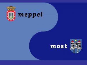The Dutch education system Education in Meppel By