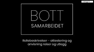 Vedlegg 4 1 Rollebeskrivelser attestering og anvisning reiser