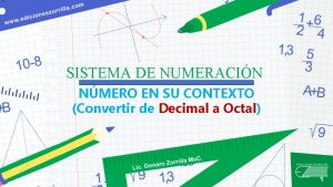 SISTEMA DE NUMERACIN NMERO EN SU CONTEXTO Convertir