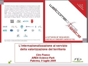 Presentazione iniziativa Welcome Office Trieste Trieste 18 giugno