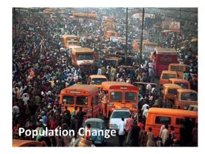 Population Change Unit 2 Human Geography Population Change