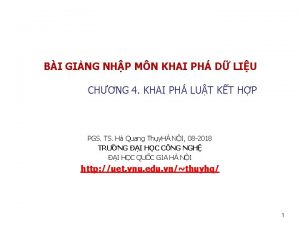 BI GING NHP MN KHAI PH D LIU