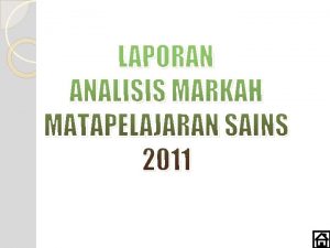 PERATUS MARKAH MURID SEPANJANG TAHUN 2011 MATA PELAJARAN