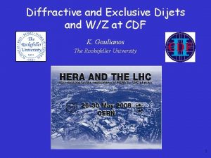 Diffractive and Exclusive Dijets and WZ at CDF