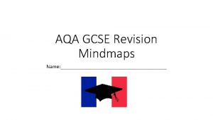 AQA GCSE Revision Mindmaps Name Key vocab NOUNS