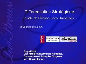 Diffrentiation Stratgique Le rle des Ressources Humaines 1152022