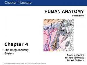 Chapter 1 4 Lecture HUMAN ANATOMY Fifth Edition