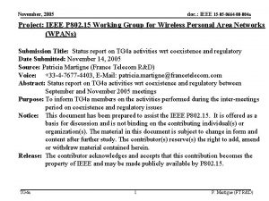 November 2005 doc IEEE 15 05 0664 00