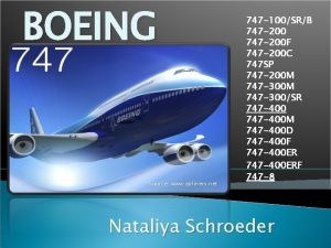 BOEING Source www airliners net 747 100SRB 747