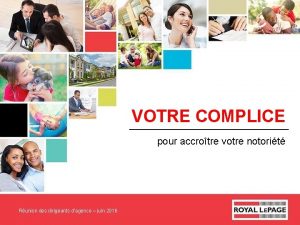 VOTRE COMPLICE pour accrotre votre notorit Runion des