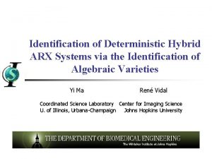 Identification of Deterministic Hybrid ARX Systems via the